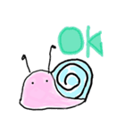 かたつむり くん（個別スタンプ：3）