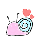 かたつむり くん（個別スタンプ：4）