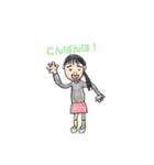 yuzumomoスタンプ（個別スタンプ：3）