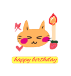 いつも笑顔の猫7 sweet emotion（個別スタンプ：6）