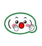 吹き出し風 顔文字2（個別スタンプ：8）