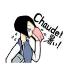 フェンシング少女のLINEスタンプ（個別スタンプ：9）