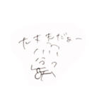 ボールペン使って3秒で書いた絵たち（個別スタンプ：3）