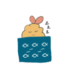 フライ エビ子の日常①（個別スタンプ：18）