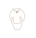 クマのスタンプまる3（個別スタンプ：7）