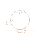 クマのスタンプまる3（個別スタンプ：9）