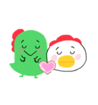 ごんちゃんとコケ先生（個別スタンプ：21）