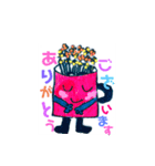 ごはんちゃんファミリー（なつきさく）（個別スタンプ：6）