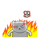 幸せなねことさる（個別スタンプ：15）