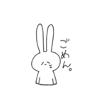 オレがウサギ。（個別スタンプ：9）