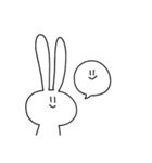 オレがウサギ。（個別スタンプ：27）