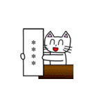 不正なネコのカスタムスタンプ（個別スタンプ：11）