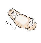 ニャーとだけいう。（個別スタンプ：9）