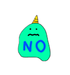 角が生えたスライム。（個別スタンプ：6）