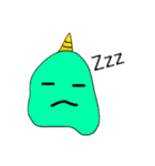 角が生えたスライム。（個別スタンプ：8）