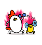 日常使いのまるいトリ（個別スタンプ：10）