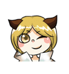 昆虫のファッション-擬人化昆虫（個別スタンプ：1）