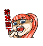 昆虫のファッション-擬人化昆虫（個別スタンプ：7）