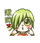 昆虫のファッション-擬人化昆虫（個別スタンプ：10）