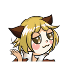 昆虫のファッション-擬人化昆虫（個別スタンプ：20）
