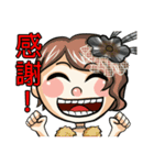 昆虫のファッション-擬人化昆虫（個別スタンプ：40）