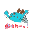 片翼のゆるふわドラゴン（個別スタンプ：35）