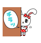 らぶりーうさ子（個別スタンプ：24）