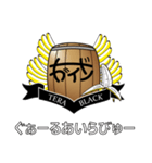 寺ブラック専用スタンプ（個別スタンプ：3）