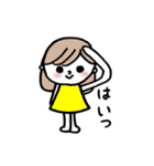 使える♪女の子（個別スタンプ：2）