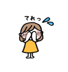 使える♪女の子（個別スタンプ：17）
