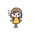 使える♪女の子（個別スタンプ：18）