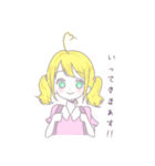 @金髪ちゃん。（個別スタンプ：1）