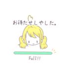 @金髪ちゃん。（個別スタンプ：12）