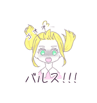@金髪ちゃん。（個別スタンプ：14）