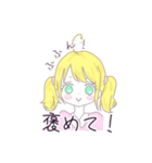 @金髪ちゃん。（個別スタンプ：15）