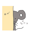 シンプルなねずみ（個別スタンプ：33）