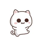 ホワイトねこの日常（個別スタンプ：11）