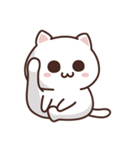 ホワイトねこの日常（個別スタンプ：14）