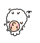 モフモフしすぎてるひつじちゃん（個別スタンプ：17）