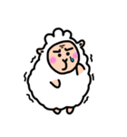 モフモフしすぎてるひつじちゃん（個別スタンプ：19）