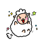モフモフしすぎてるひつじちゃん（個別スタンプ：21）