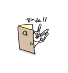 ドイツ語を話すうさぎ（個別スタンプ：8）