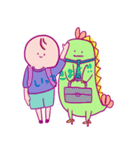 まるすけとえびすけ（個別スタンプ：3）