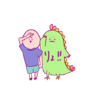 まるすけとえびすけ（個別スタンプ：8）