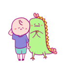 まるすけとえびすけ（個別スタンプ：21）