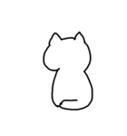 ナチュラルねこ（個別スタンプ：3）