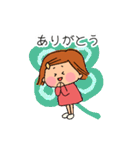 ほのぼの♪女の子の毎日スタンプ（個別スタンプ：3）