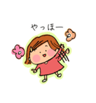 ほのぼの♪女の子の毎日スタンプ（個別スタンプ：5）