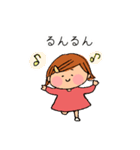 ほのぼの♪女の子の毎日スタンプ（個別スタンプ：7）