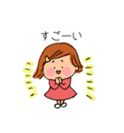 ほのぼの♪女の子の毎日スタンプ（個別スタンプ：8）
